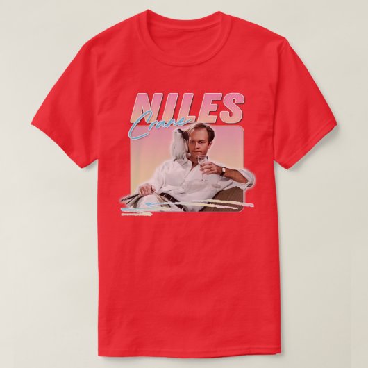 T-shirt Niles Crane 90s Design esthétique (Design devant)
