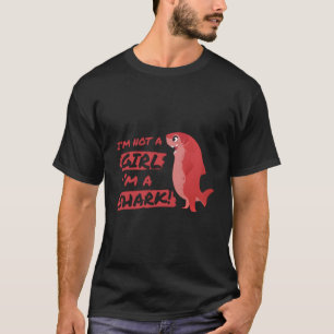 T-shirt Nimona Je Ne Suis Pas Une Fille Je Suis Un Requin 