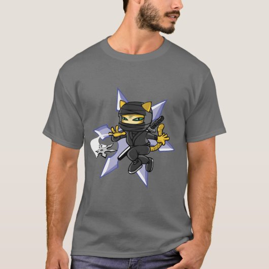 T-shirt Nin chat (Devant)