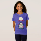 T-Shirt Nine-Tailed Kitsune Fox- Fun Yokai (Devant entier)