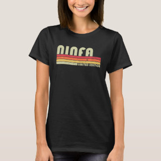 T-shirt NINFA Nom Personnalisé Retro Vintage 80S 90S Birt