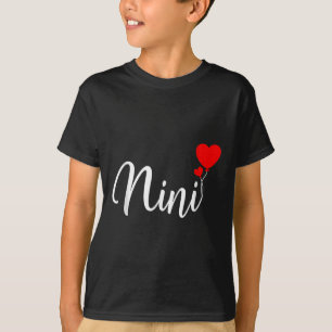 T-shirt Nini Sweetheart Design Avec Coeur Romantique