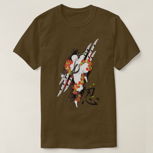 T-SHIRT NINJA (Design devant)