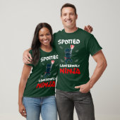 T-shirt Ninja à lanternes tachetées (Unisexe)