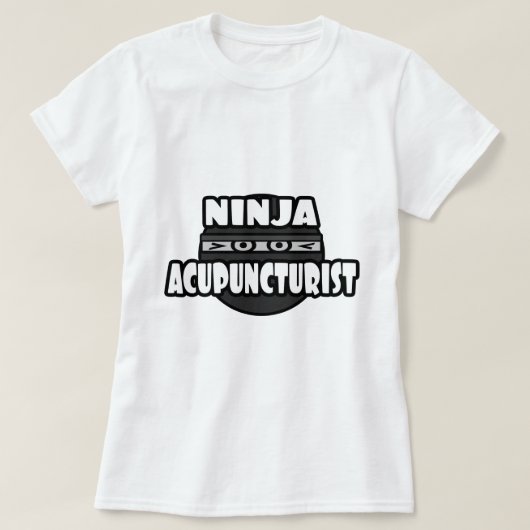 T-shirt Ninja Acupuncturist (Design devant)