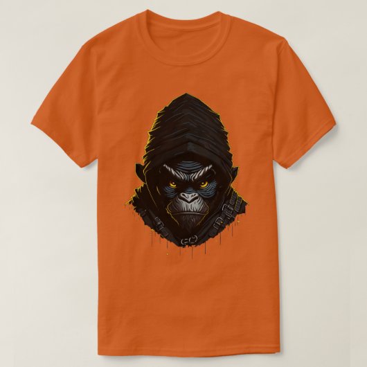 T-shirt Ninja ape (Design devant)