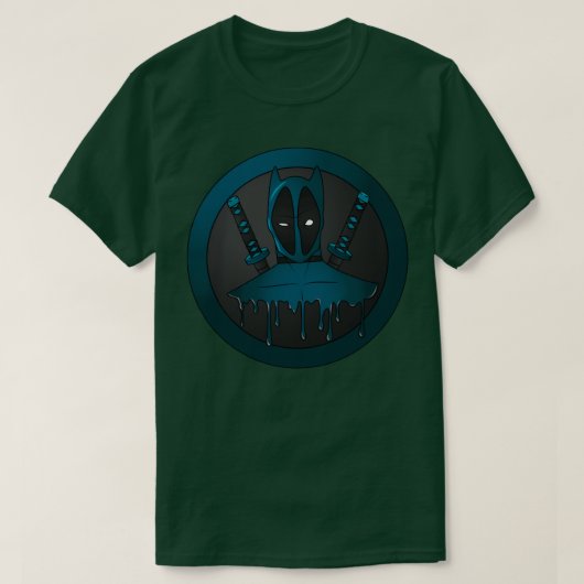 T-shirt Ninja bleu (Design devant)