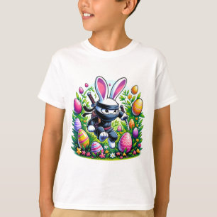 T-shirt Ninja Bunny Aventure de Pâques