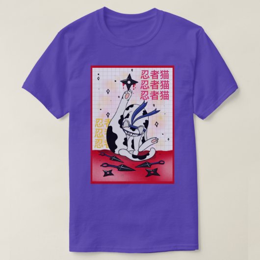 T-shirt ninja cat1 (Design devant)