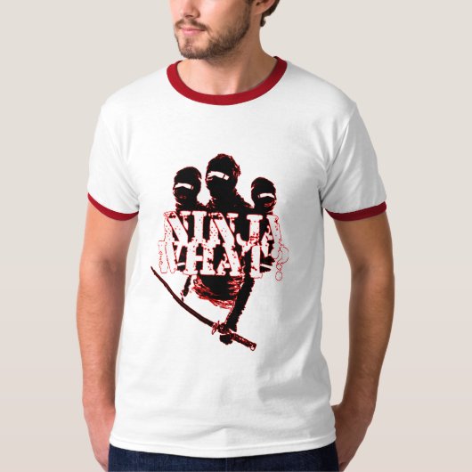 T-SHIRT NINJA CE QUI ? (Devant)