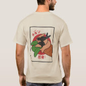 T-shirt Ninja de poulet (Dos)