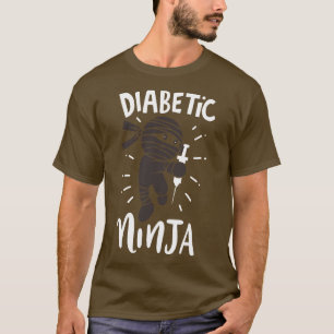 T-shirt Ninja diabétique