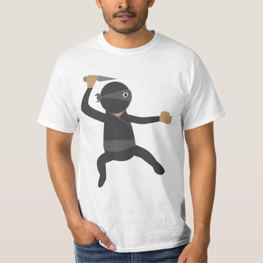T-shirt Ninja Drôle (Devant)