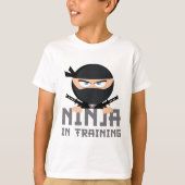 T-shirt Ninja En Formation (Devant)