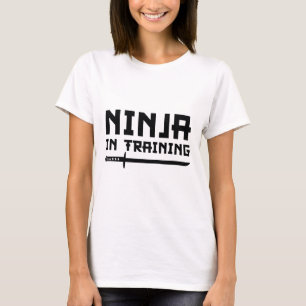 T-shirt Ninja En Formation