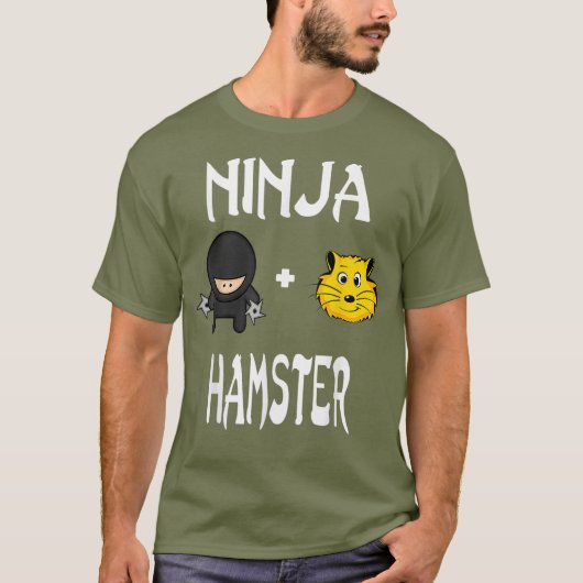 T-shirt Ninja HAMSTER HAMSTER Ninja (Devant)