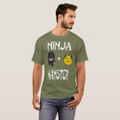 T-shirt Ninja HAMSTER HAMSTER Ninja (Devant entier)
