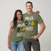 T-shirt Ninja HAMSTER HAMSTER Ninja (Unisexe)