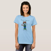 T-shirt Ninja Kitty Lion (Devant entier)