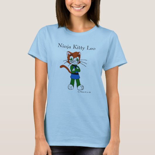 T-shirt Ninja Kitty Lion (Devant)
