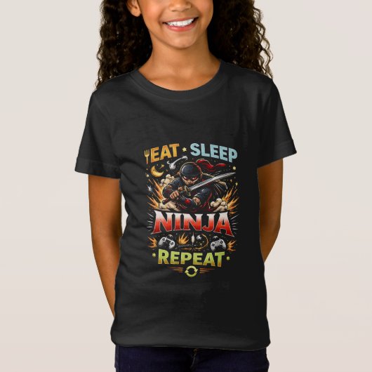 T-Shirt Ninja Life Loop (Devant)