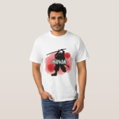 T-shirt Ninja Lune de Sang (Devant entier)