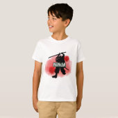 T-shirt Ninja Lune de Sang (Devant entier)
