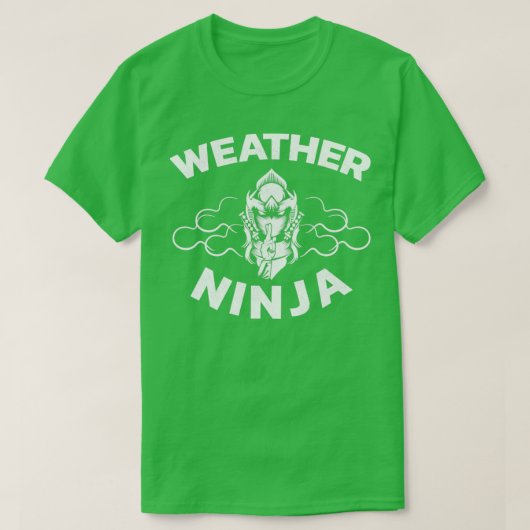 T-shirt Ninja météo (Design devant)