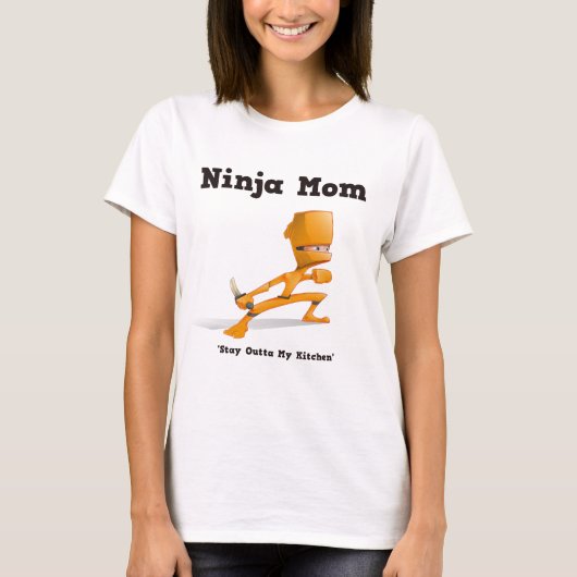 T-shirt Ninja Mom3 (Devant)
