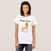 T-shirt Ninja Mom3 (Devant entier)