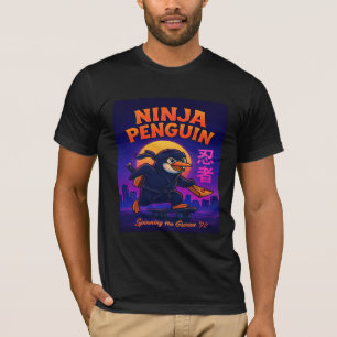 T-shirt Ninja Penguin