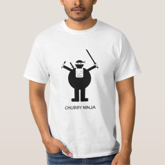 T-shirt ninja potelé