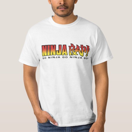 T-shirt Ninja Rap ! Allez Ninja, Allez Ninja Allez ! (Devant)