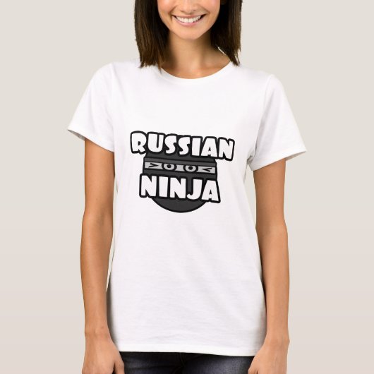 T-shirt Ninja russe (Devant)