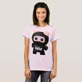 T-shirt Ninja Shirt (Mesdames) (Devant entier)