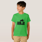 T-shirt Ninja Spy pour enfants (Devant entier)
