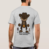 T-shirt Ninja vs Pirate vs Cowboy ? (Dos)