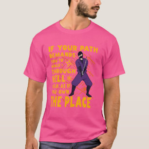 T-shirt Ninja Warrior Funny