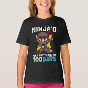 T-shirt Ninja'd May Way through 100 Days of School