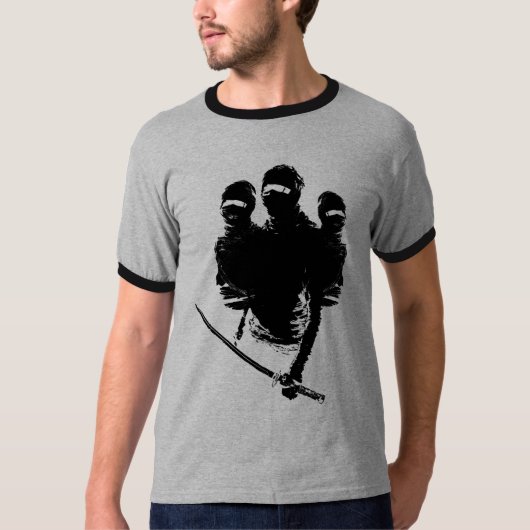 T-shirt ninjas de tres (Devant)