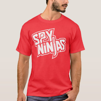 T-shirt Ninjas d'espionnage de jeu sauvage avec garçon de