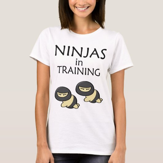 T-shirt Ninjas en formation (Devant)