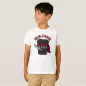 T-shirt Ninjava Funny Ninja Java Pun café (Devant entier)