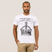 T-shirt Nino Antonello Est. Photo de la Couronne Pourcenta (Devant entier)