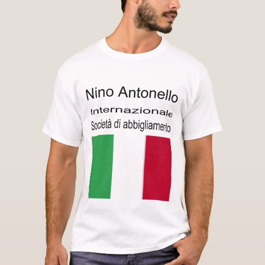 T-shirt Nino Antonello Internazionale Societa Di Abbigliam (Devant)
