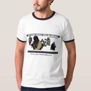 T-shirt N'inquiétez pas l'Amérique, Israël a votre T-sh