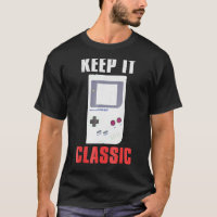 Nintendo Game Boy Keep It Classic Gamer Graphic