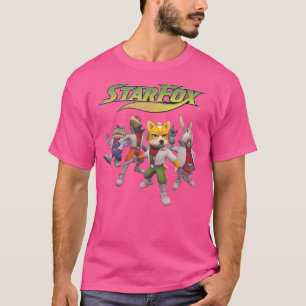 T-shirt Nintendo Star Fox Group Shot