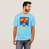 T-shirt Nipper, RCA Chien Pop Art (Devant entier)