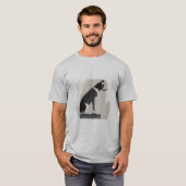 T-shirt Nipper, RCA Chien Sketch Art (Devant entier)